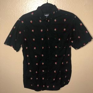 Rose Button Down